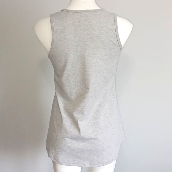 Juneteenth tank. Celebrate American History all year. Medium gray tank - Picture 4 of 11